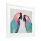 Stupell Industries Exotic Pastel Macaws Black Framed Print Under Glass, design by Sisi and Seb